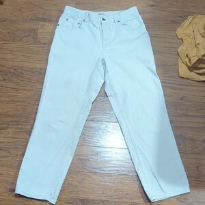 Cream Denim Jeans